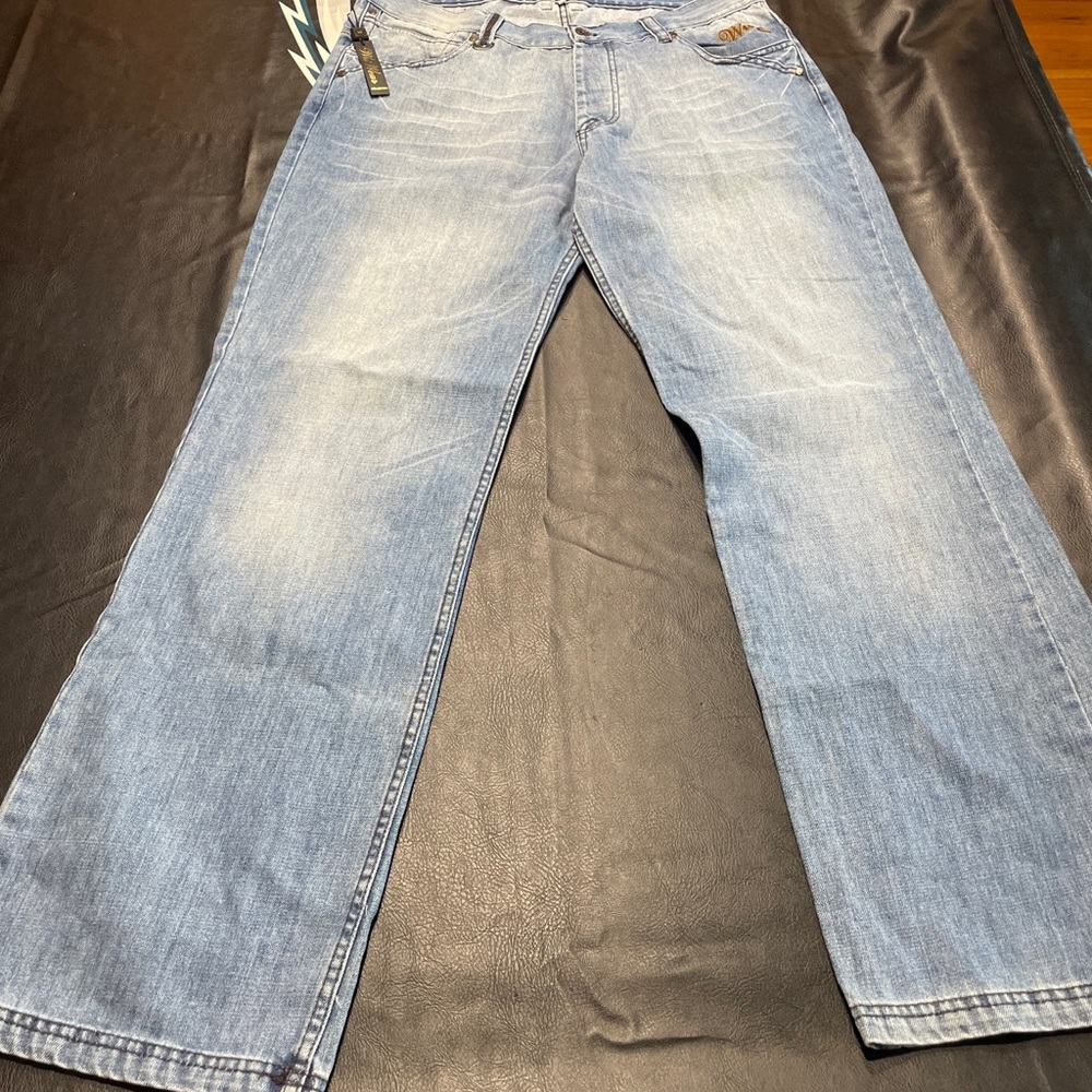 Wu Tang Wu Wear Vintage Jeans 36/36. New With Tags. Baggy Fit